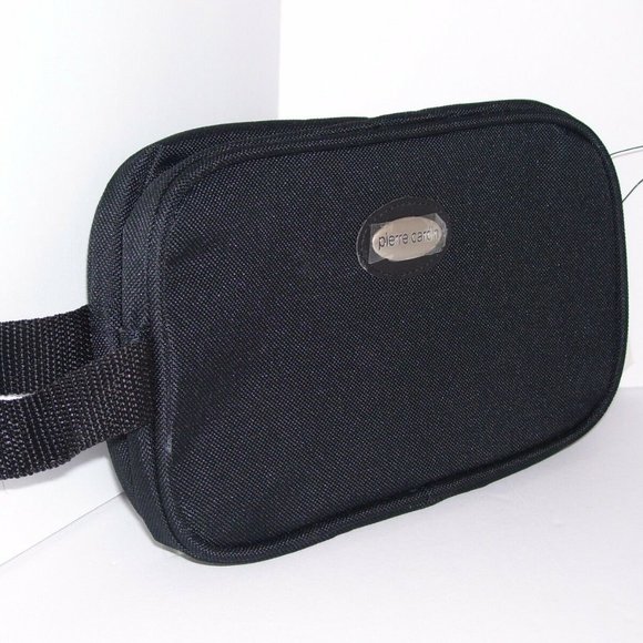 Pierre Cardin Utility Kit Travel Bag Black - Picture 1 of 7